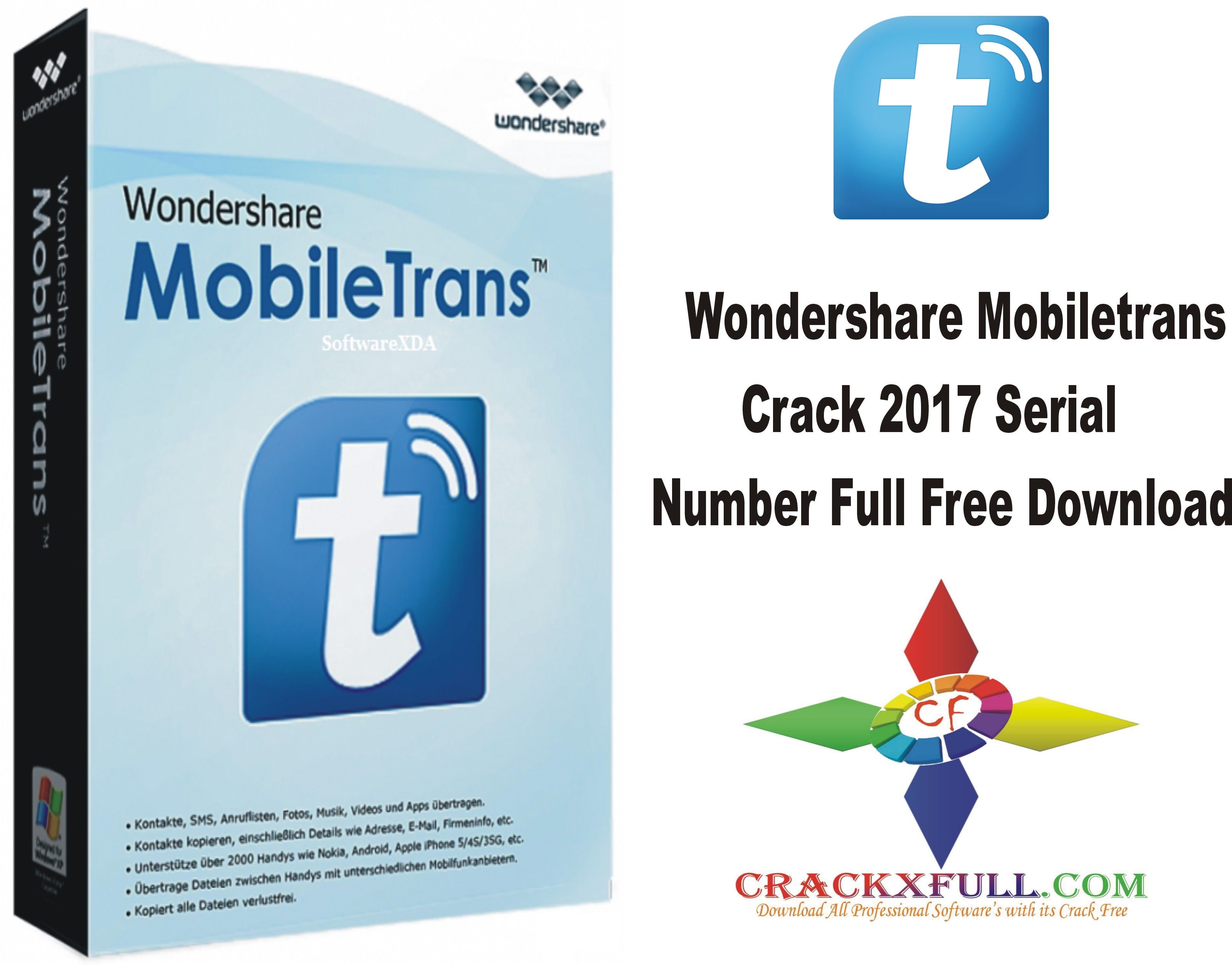Wondershare mobiletrans serial